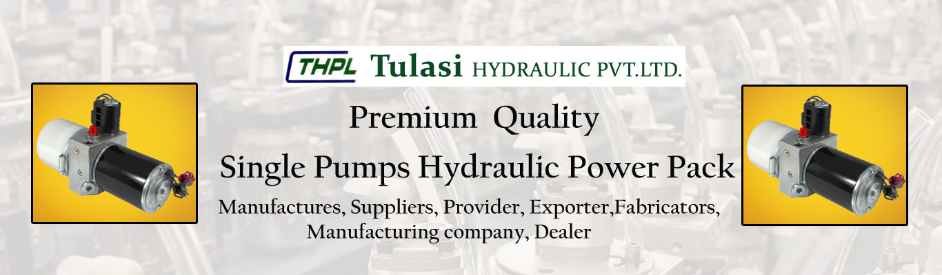 Single Pumps Hydraulic Power Pack